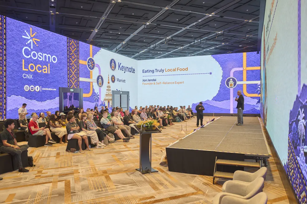 The keynote hall at Main Week