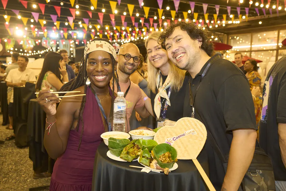 Street food at the opening night