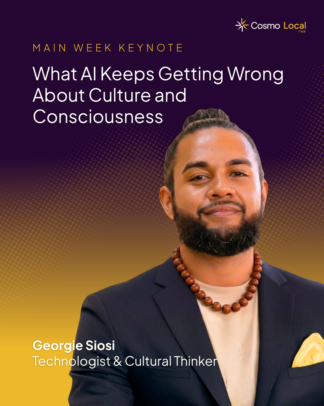 Keynote on AI, culture, and consciousness